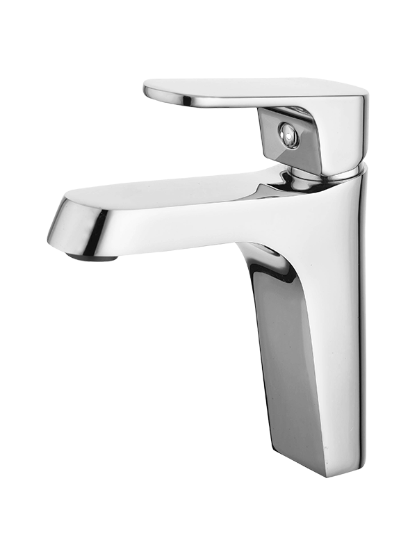 single handle wash basin mixer,chrome finish