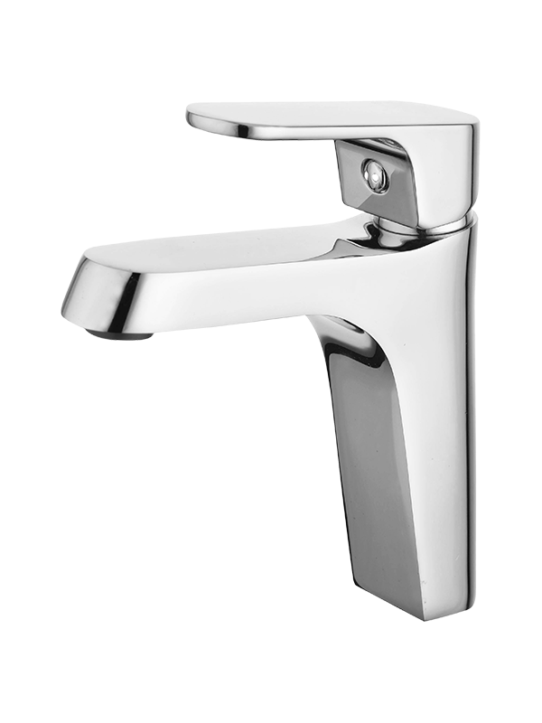 single handle wash basin mixer,chrome finish