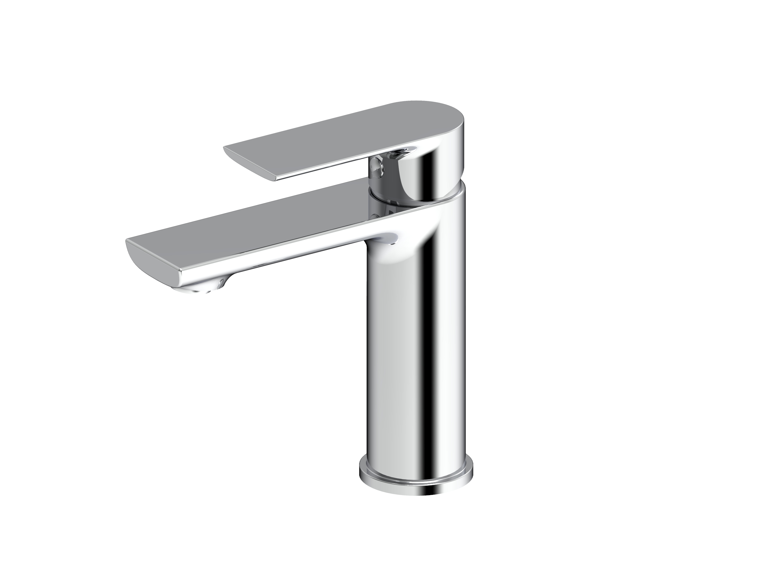 New Design Single Lever Basin Mixer With Square Handle