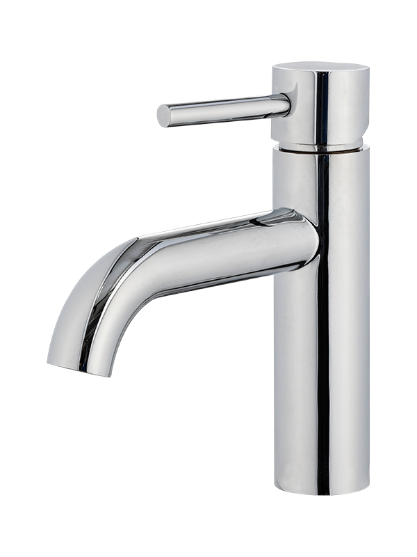 Single Handle Single Hole Wash Basin Brass Faucet,Chrome Finish