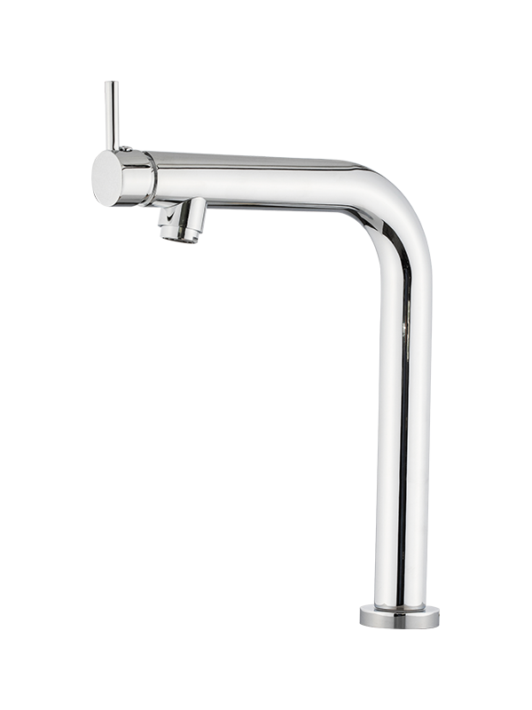  Brass Single Handle Hot And Cold Water Kitchen Tap