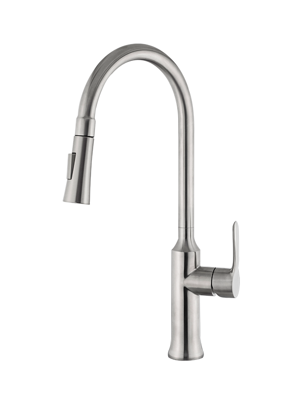 Stainless steel kitchen faucet With Sprayer