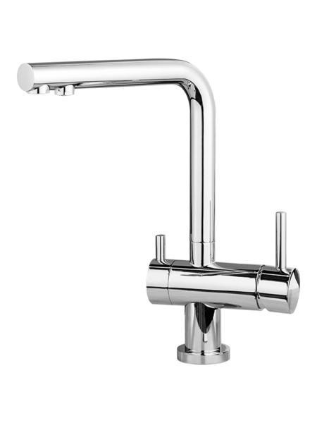 Chrome Single Handle 3 Ways Filtered Water Kitchen Tap