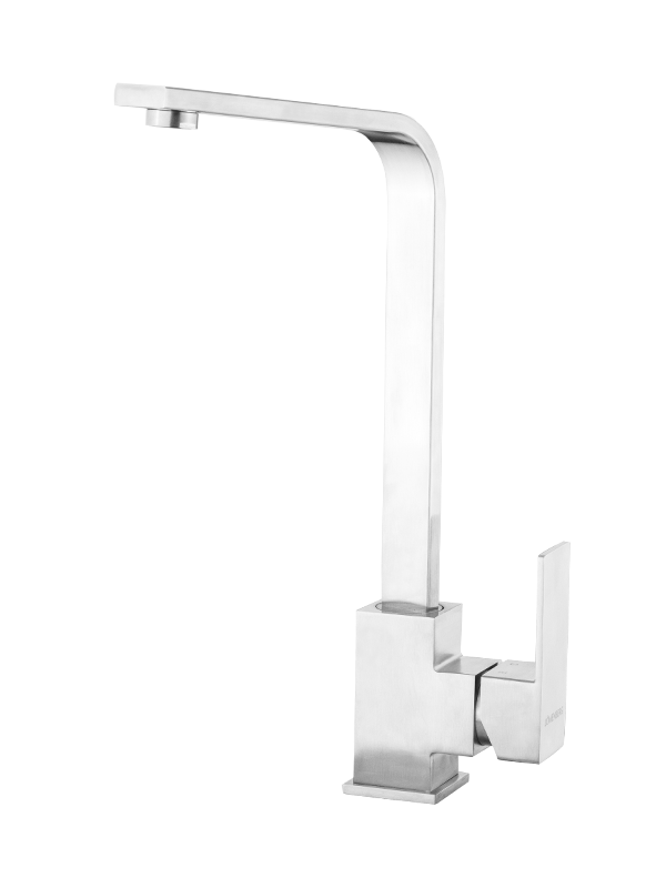 Square Stainless steel kitchen faucet,single handle
