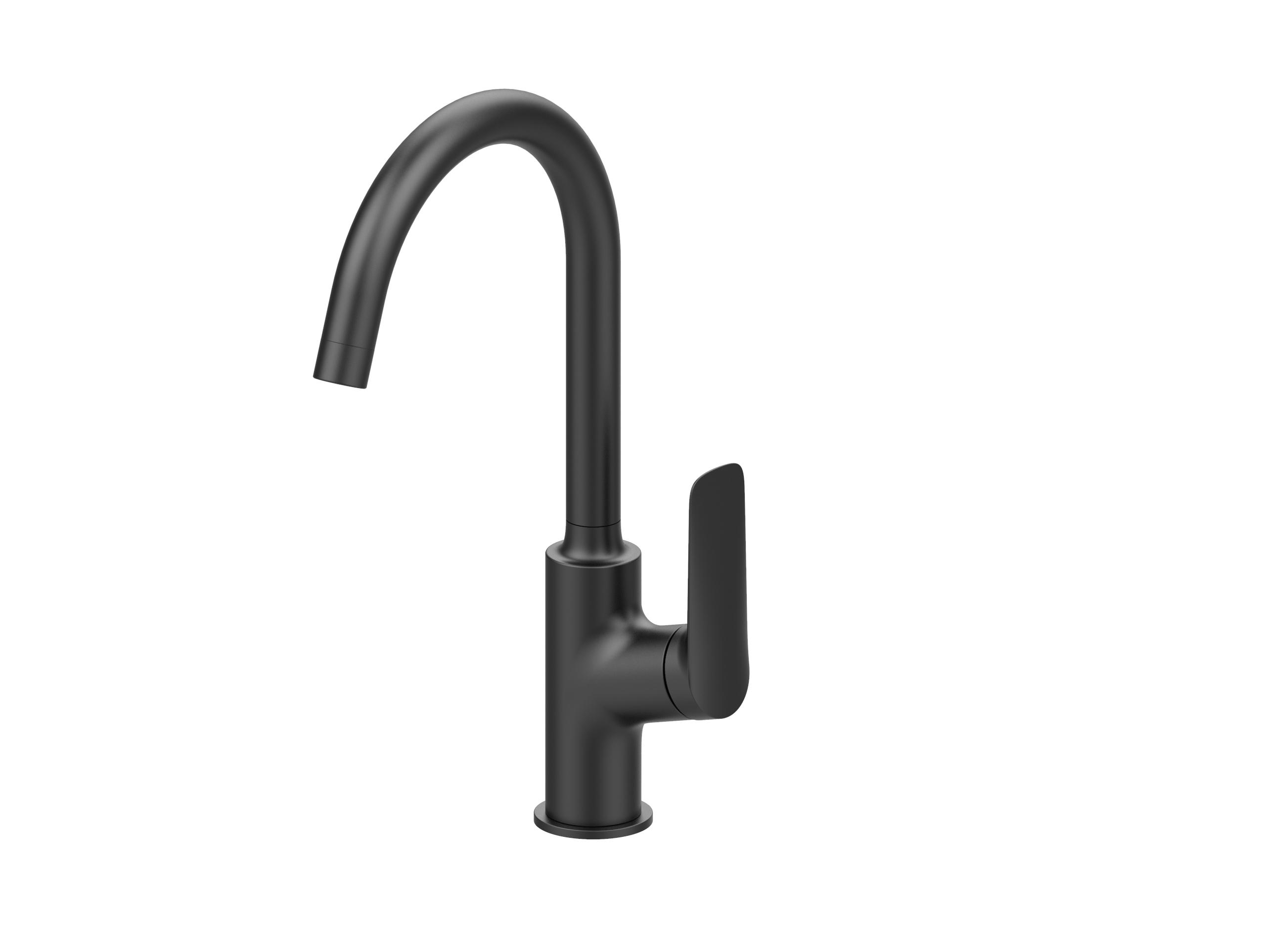 How do brass basin faucets contribute to water efficiency in the bathroom?