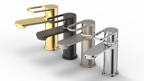 What are the advantages of choosing brass basin faucets over plastic or stainless steel alternatives?