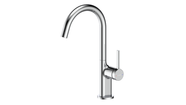 Single Lever Sink Mixer With Minimalist Handle