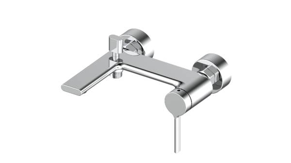 Single Lever Shower Mixer With Minimalist Handle