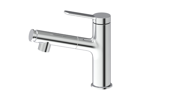 Single Handle Pull Out Basin Faucet